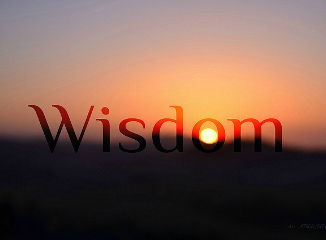 WISDOM, západ slunce